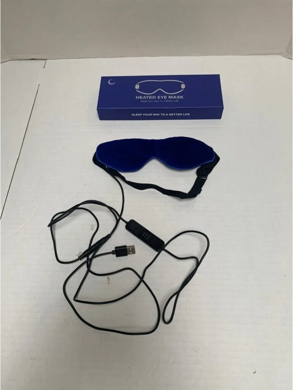 NWOT Electric Heated Eye Mask Rechargeable